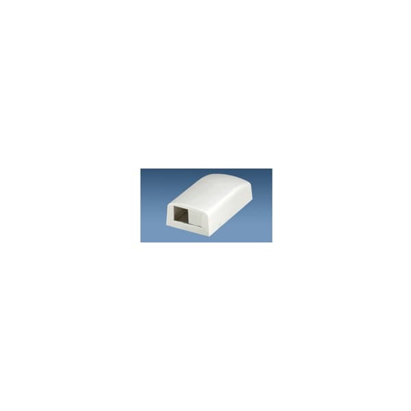 Panduit 2-PORT SURFACE MT BOX UNLOADED, ACCEPTS MINI-COM CONN ADHESIVE 234760 - main